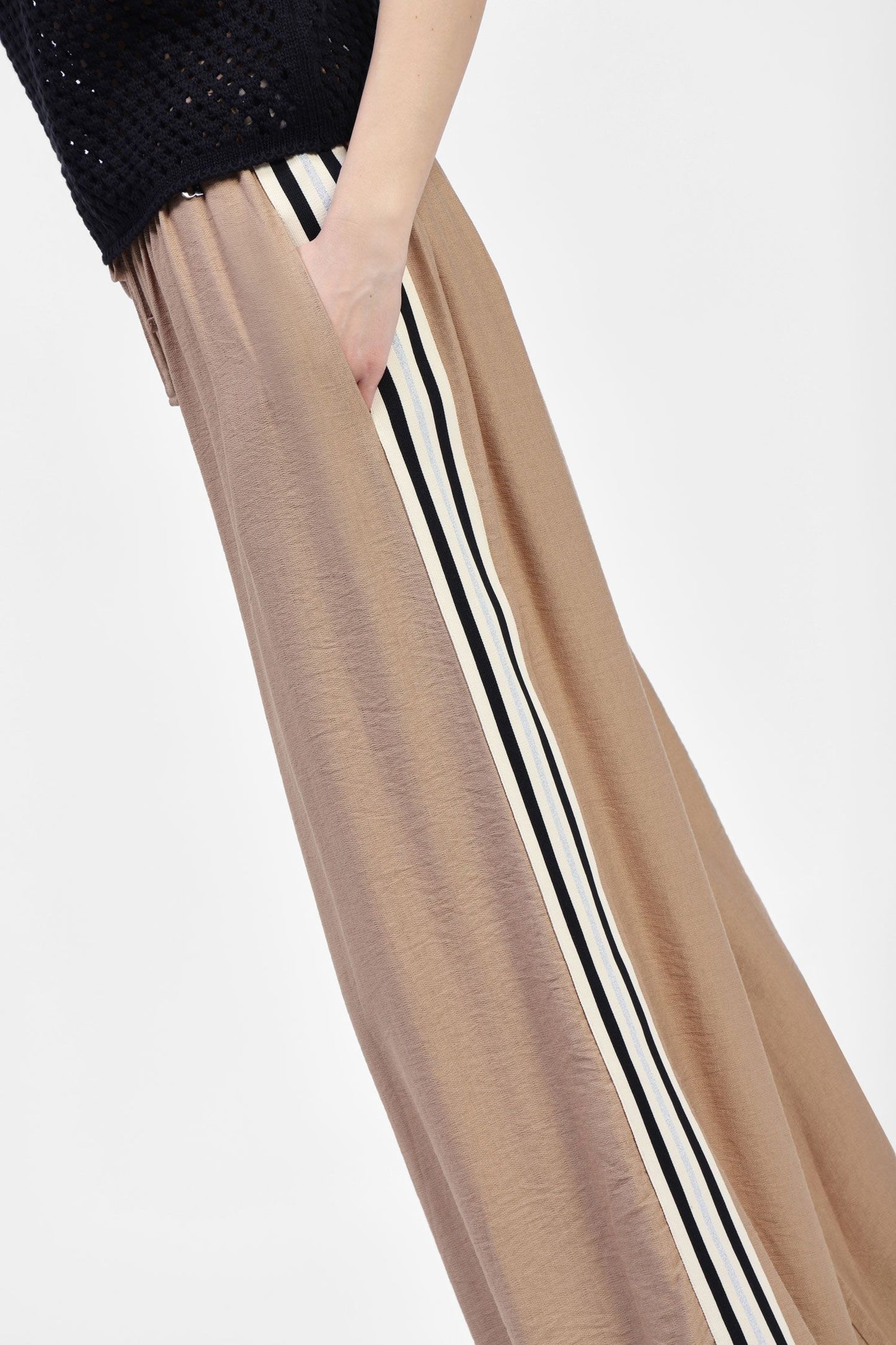 Camel Palazzo Pant