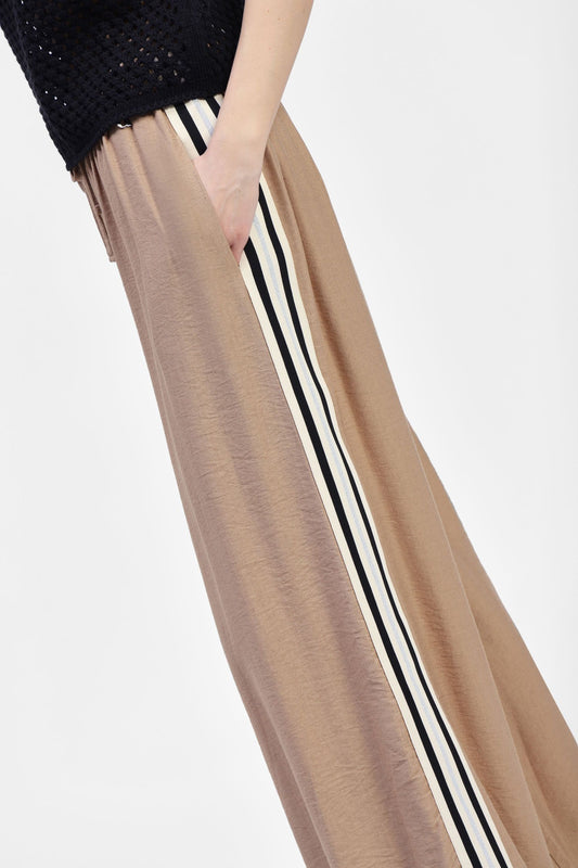 Camel Palazzo Pant
