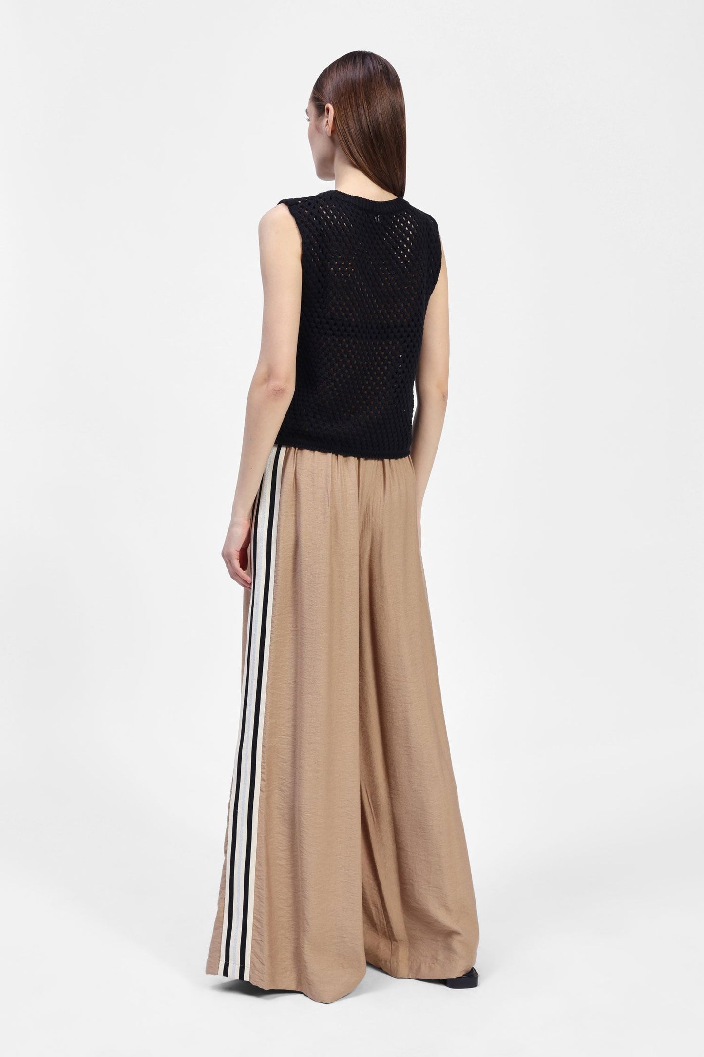 Camel Palazzo Pant
