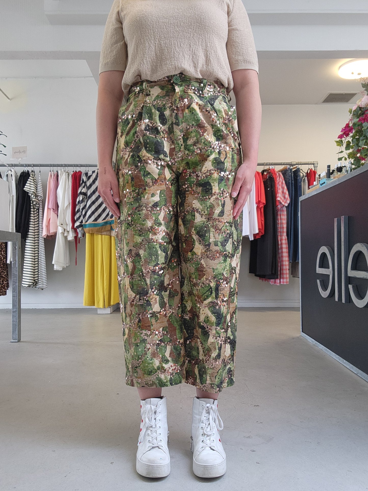Sequin Jungle Pant