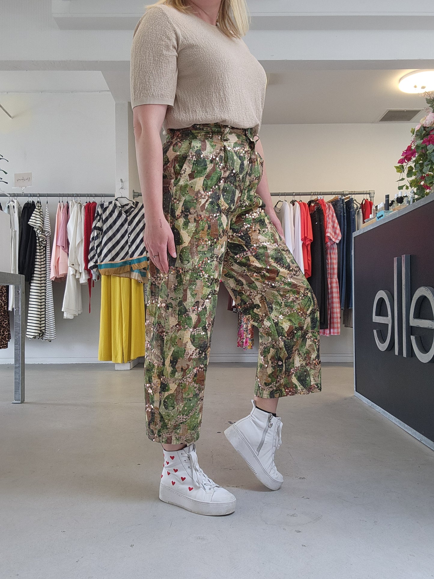 Sequin Jungle Pant
