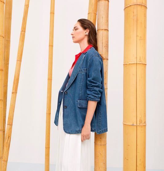Jean Long Jacket