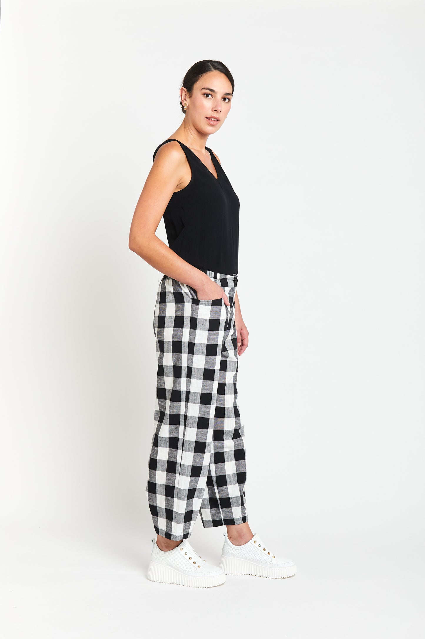 Gingham Devon Pant