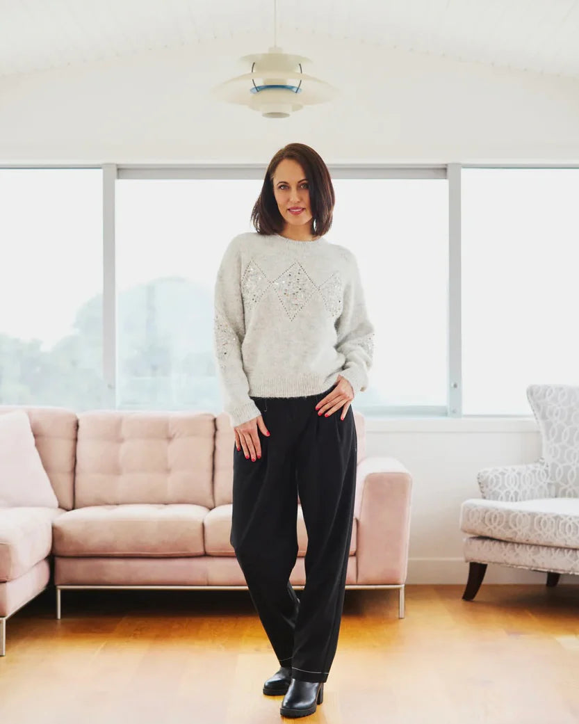 Thea Knit Black or Grey
