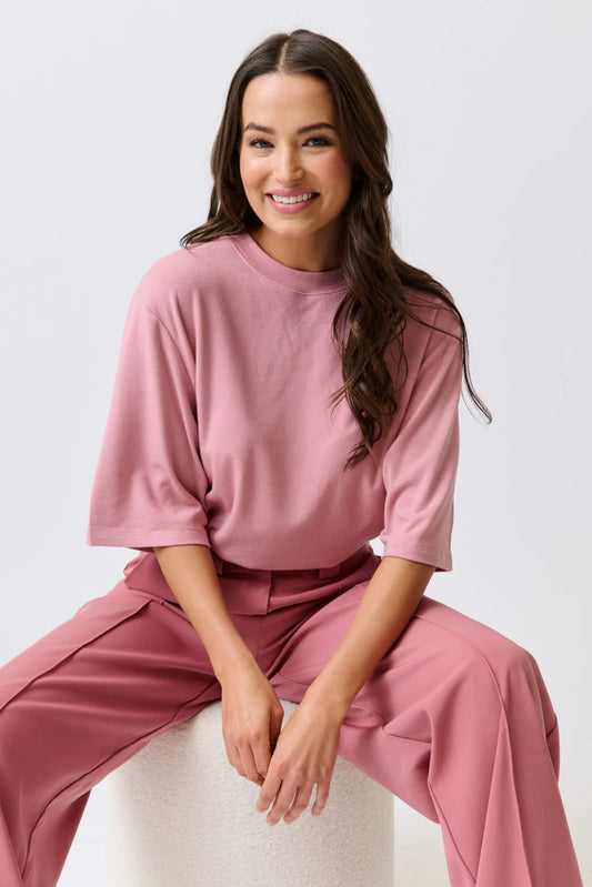 Solana Tee Dusty Pink