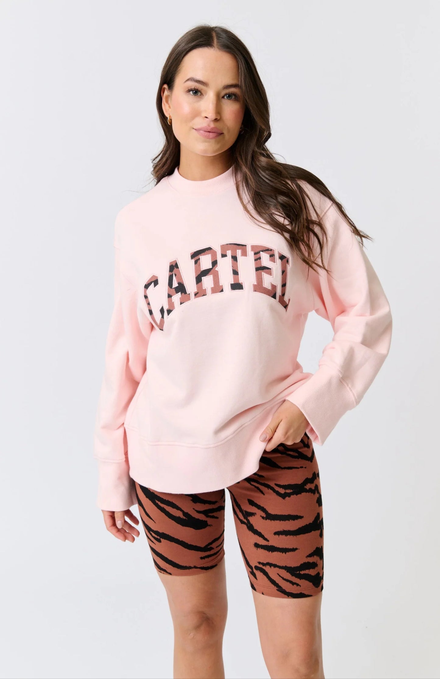 Bronwyn Sweater Washed Pink
