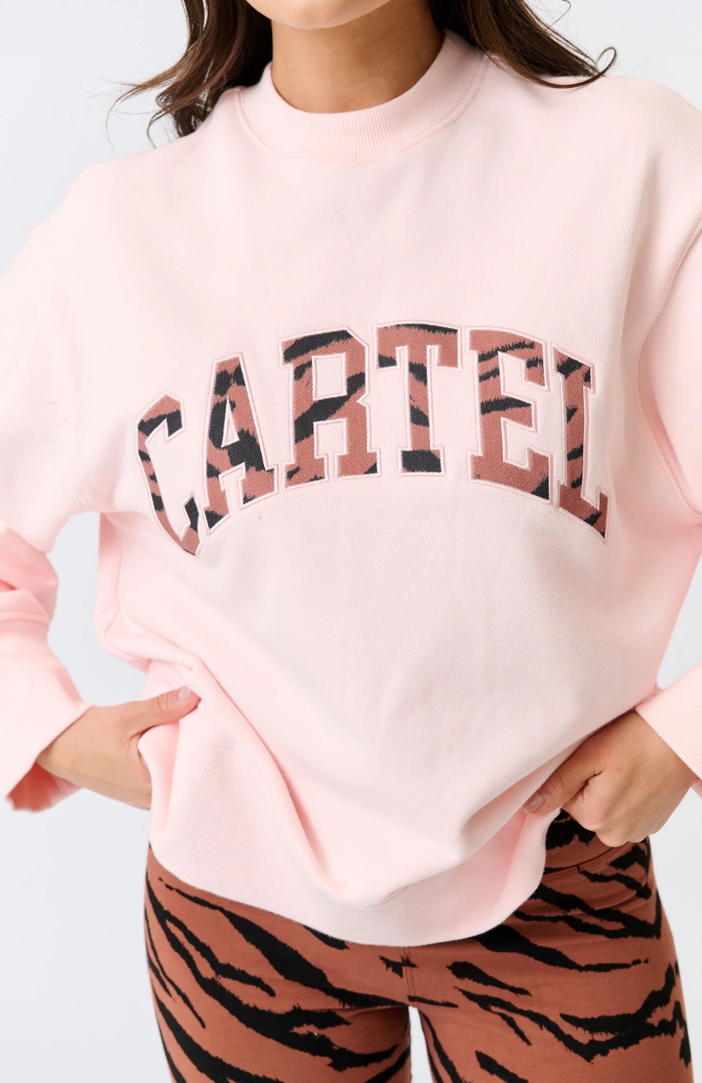 Bronwyn Sweater Washed Pink
