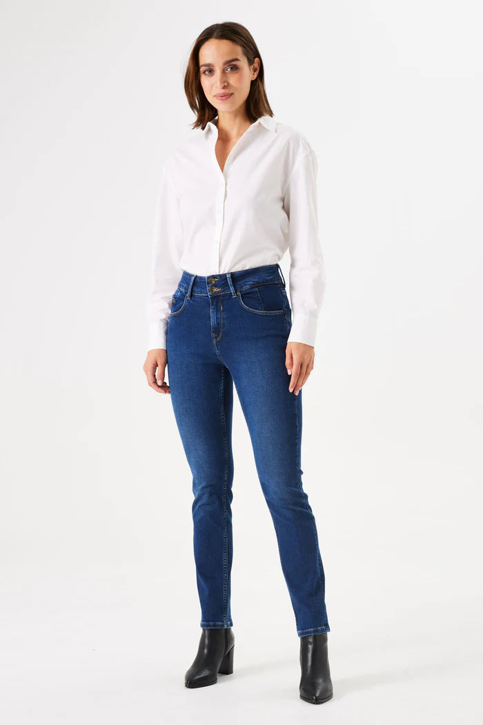 Garcia Caro Dark Curved Slim leg