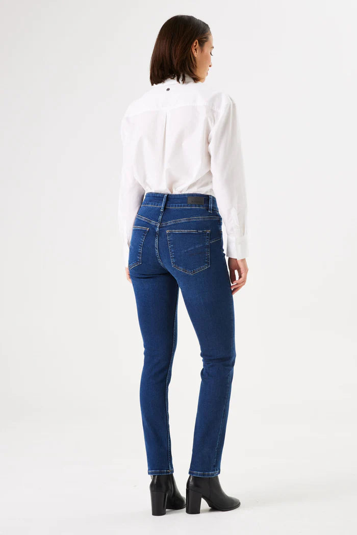 Garcia Caro Dark Curved Slim leg
