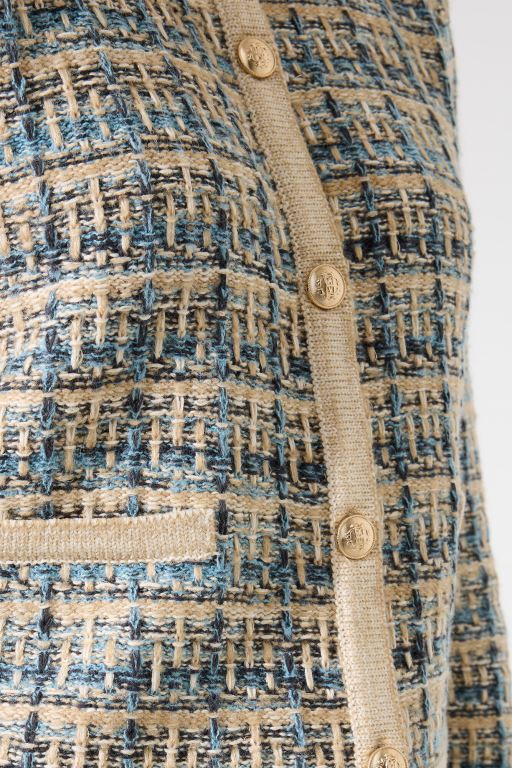 Textured cardigan