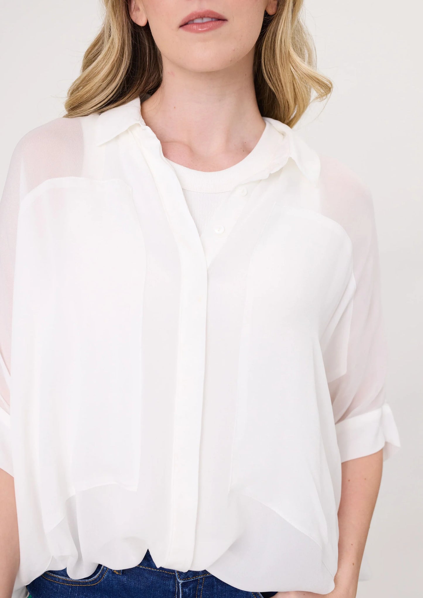 Greta Top white