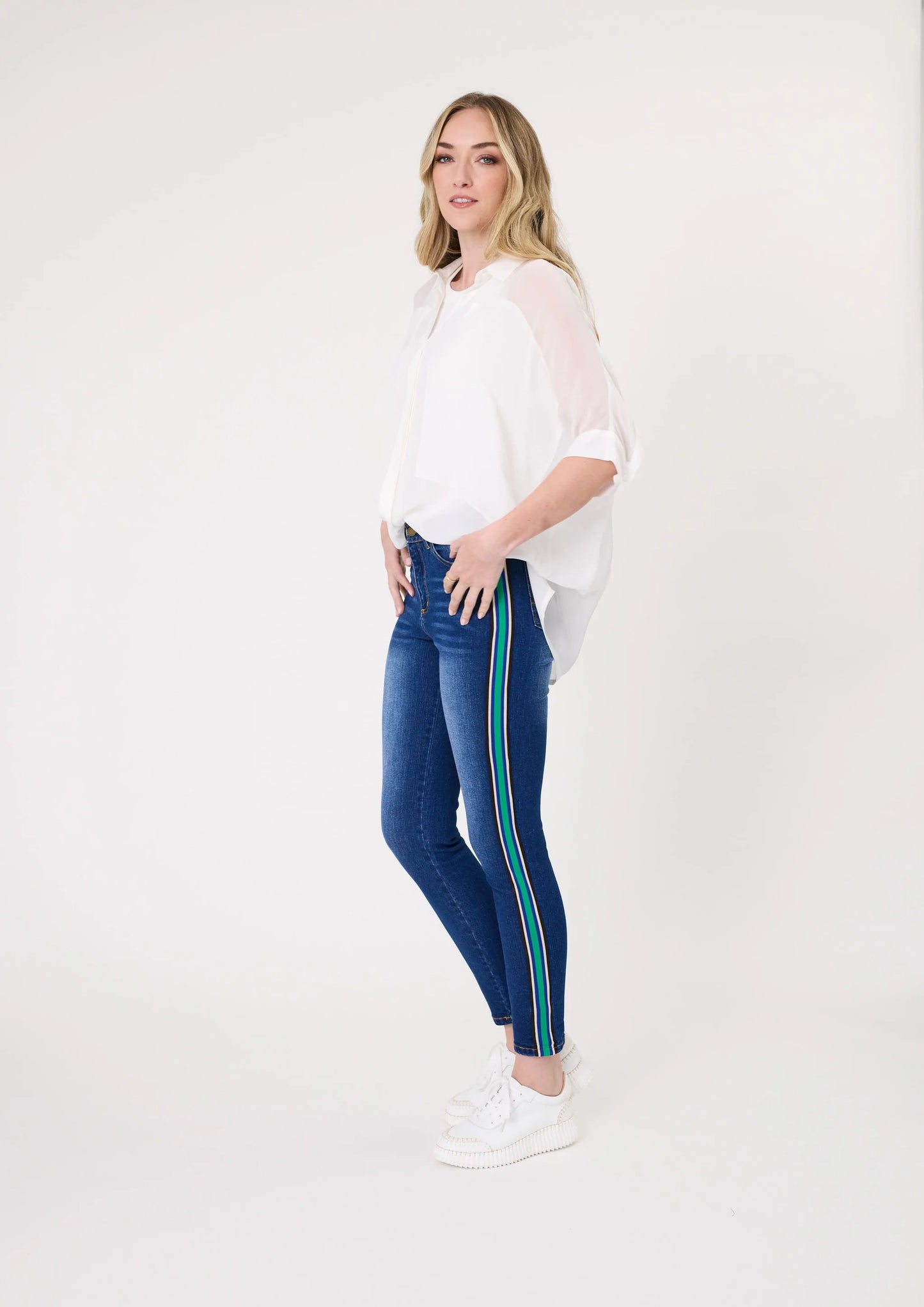 Greta Top white