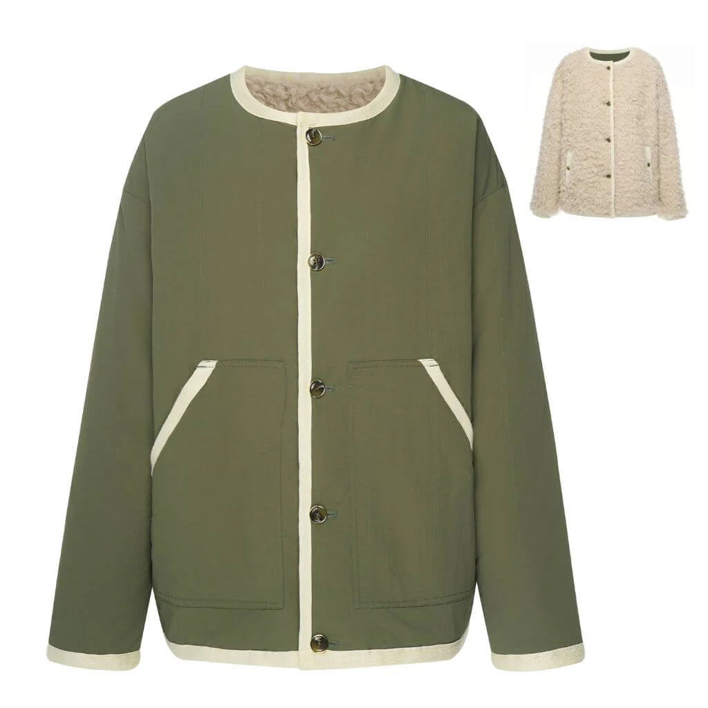 Moke Juniper Reversible Faux Shearling Jacket