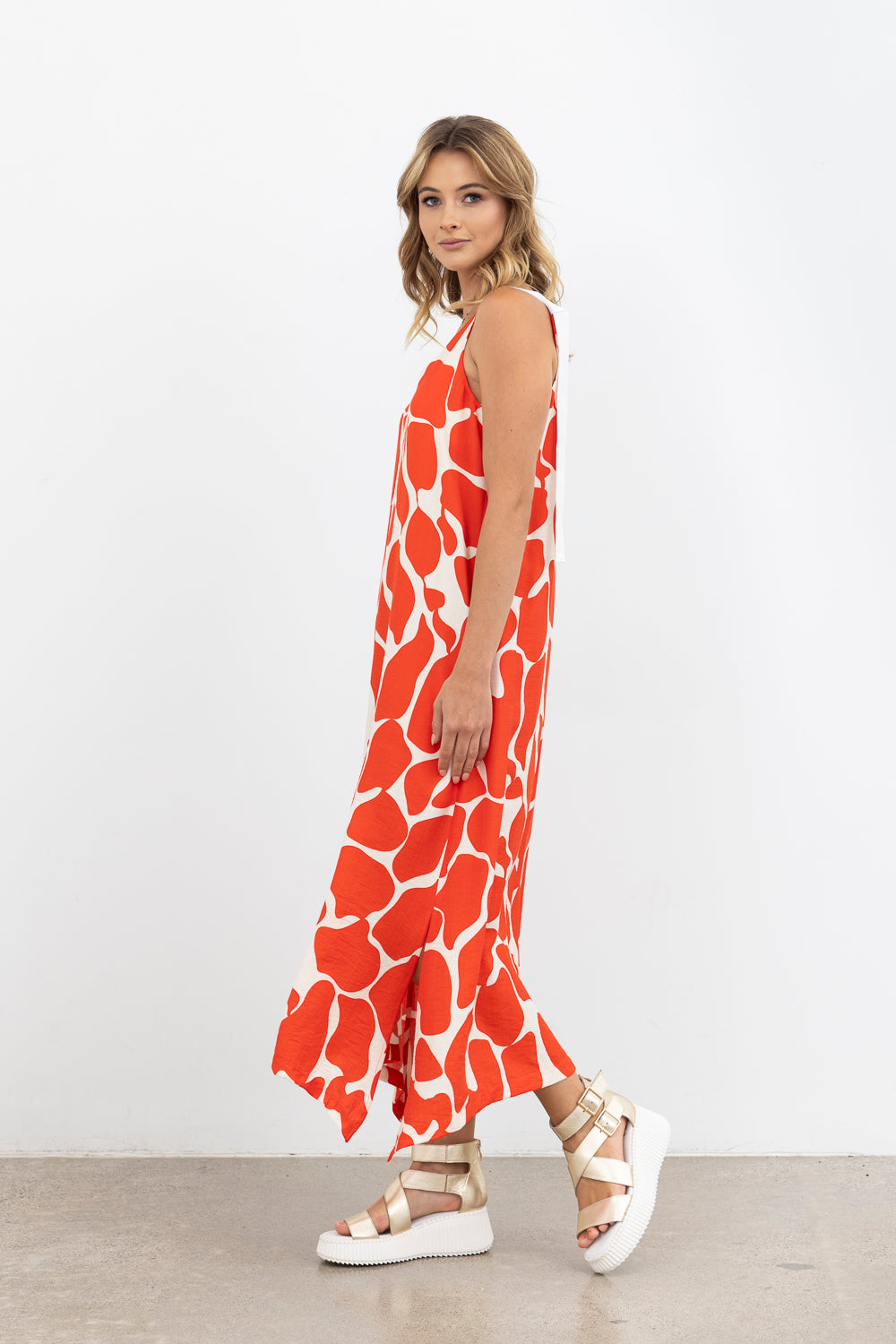 Live Life Dress Print