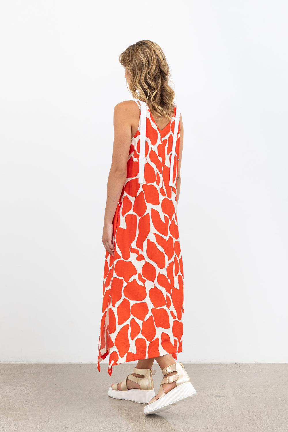 Live Life Dress Print