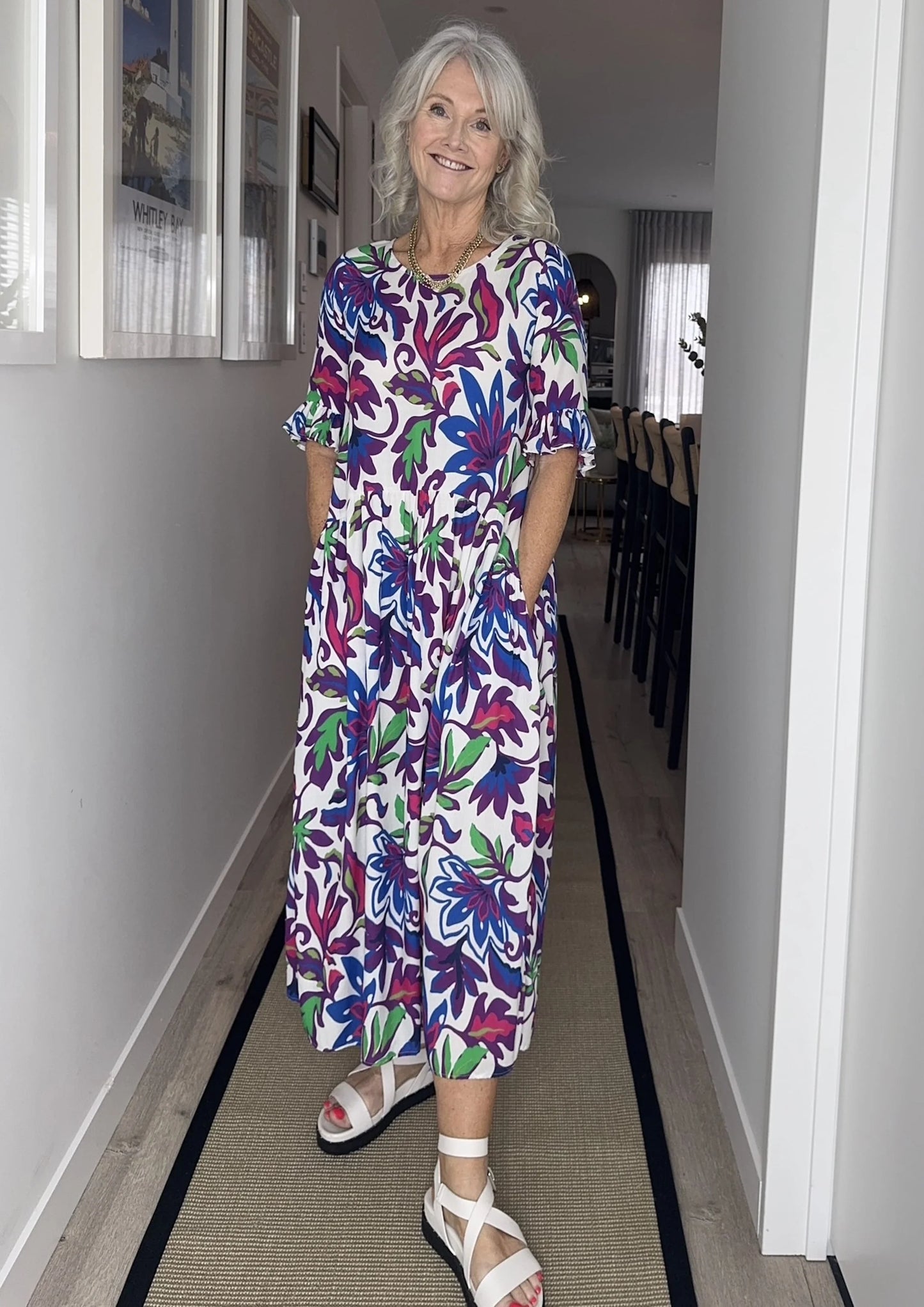 Madonna Dress Floral Print