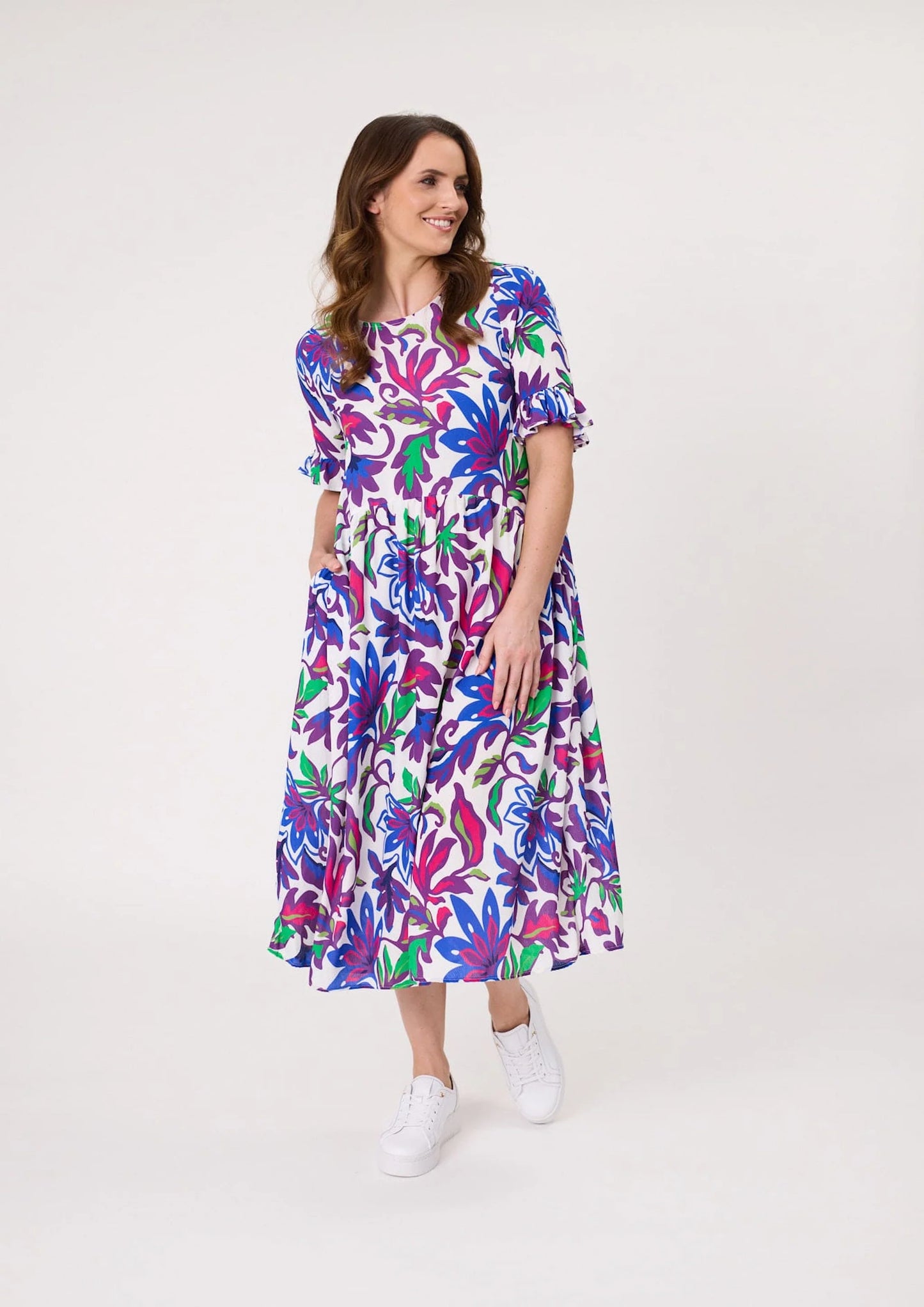 Madonna Dress Floral Print