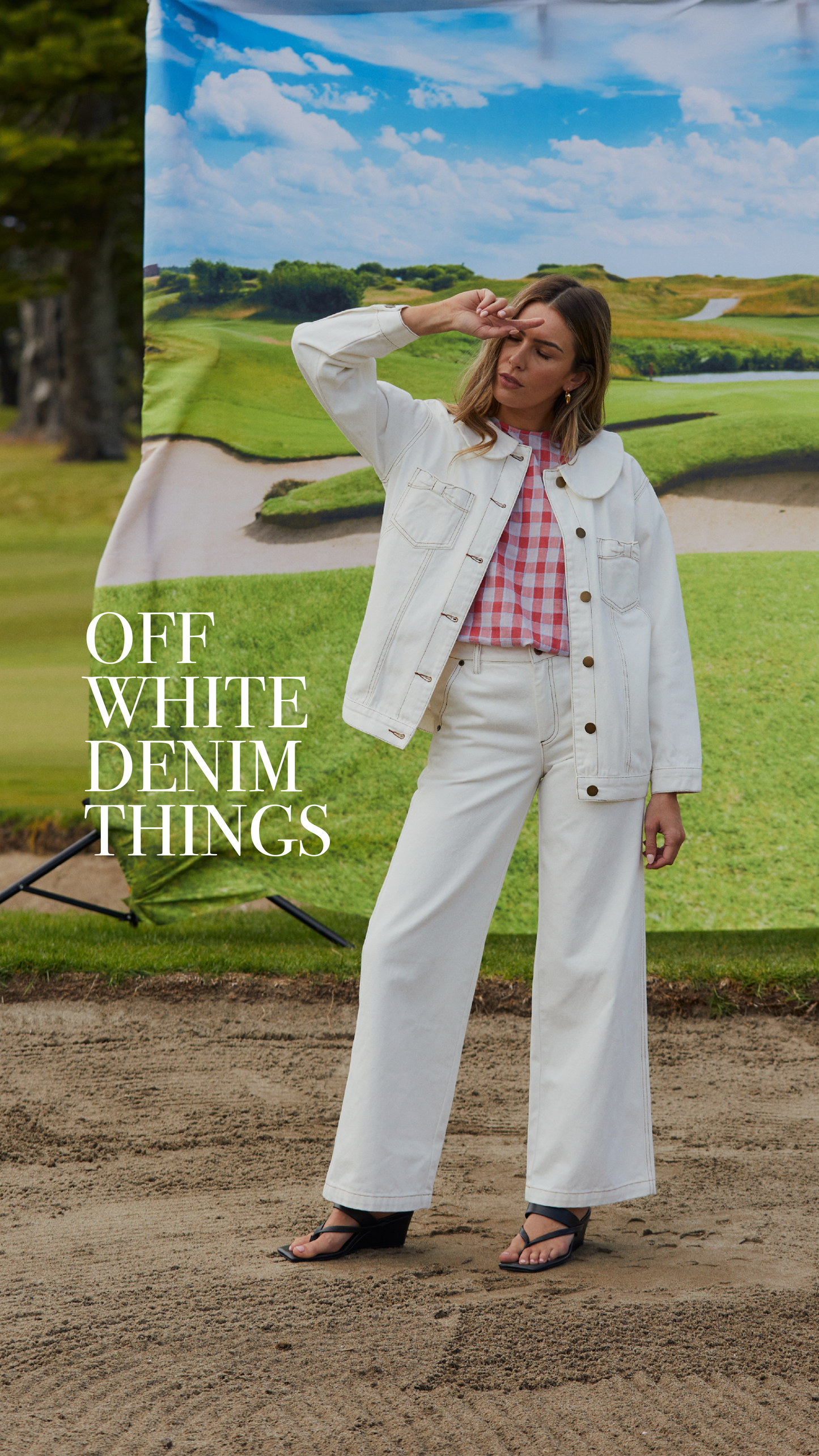 Unwind Jean Off White
