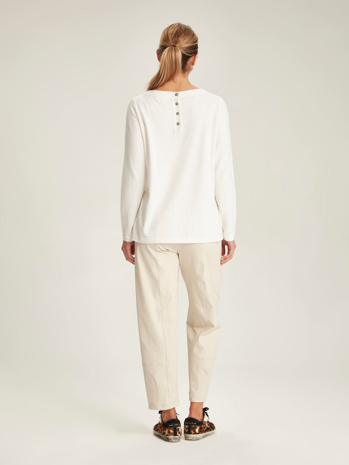 Kelly Jumper Laser White