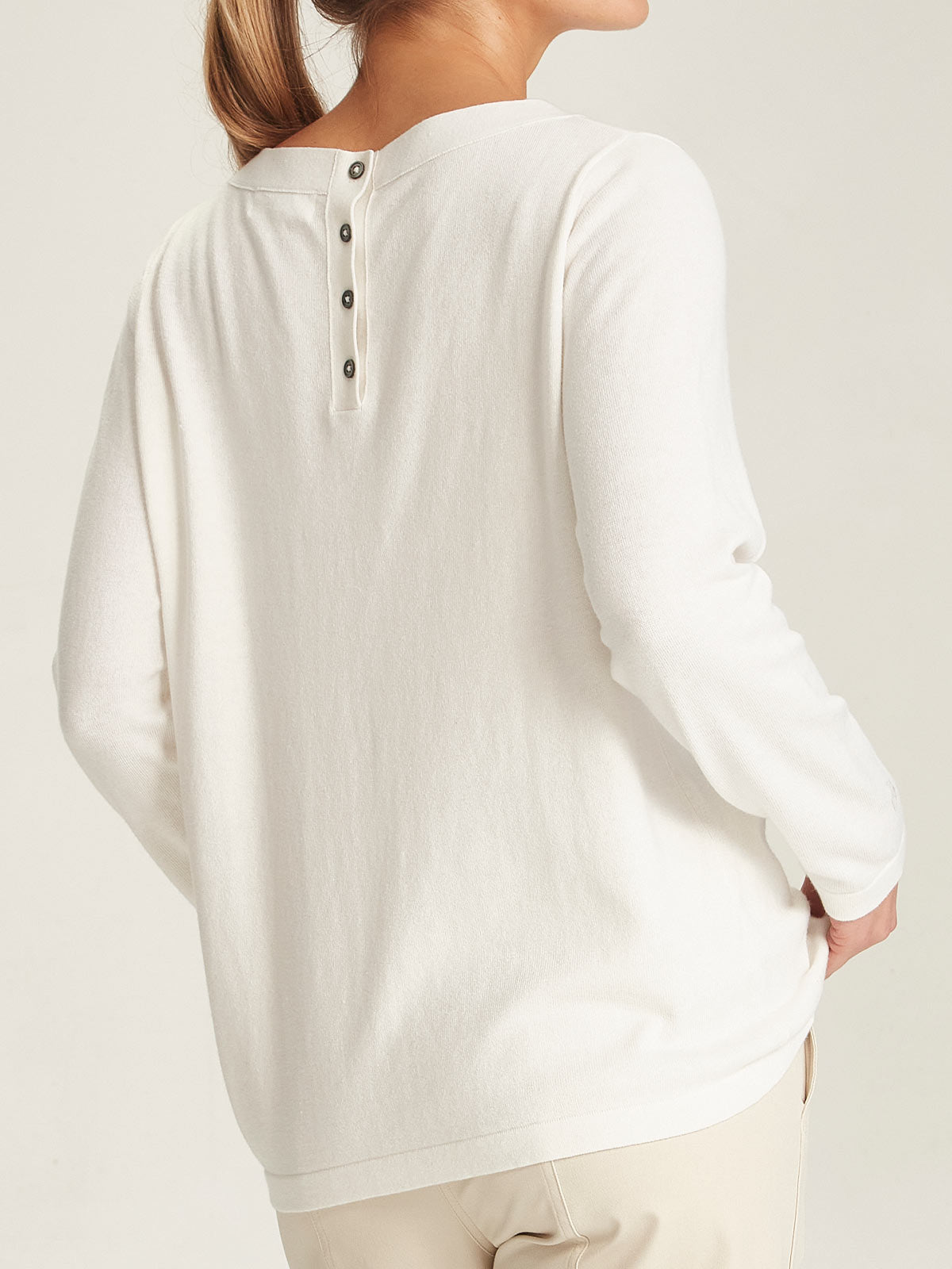 Kelly Jumper Laser White