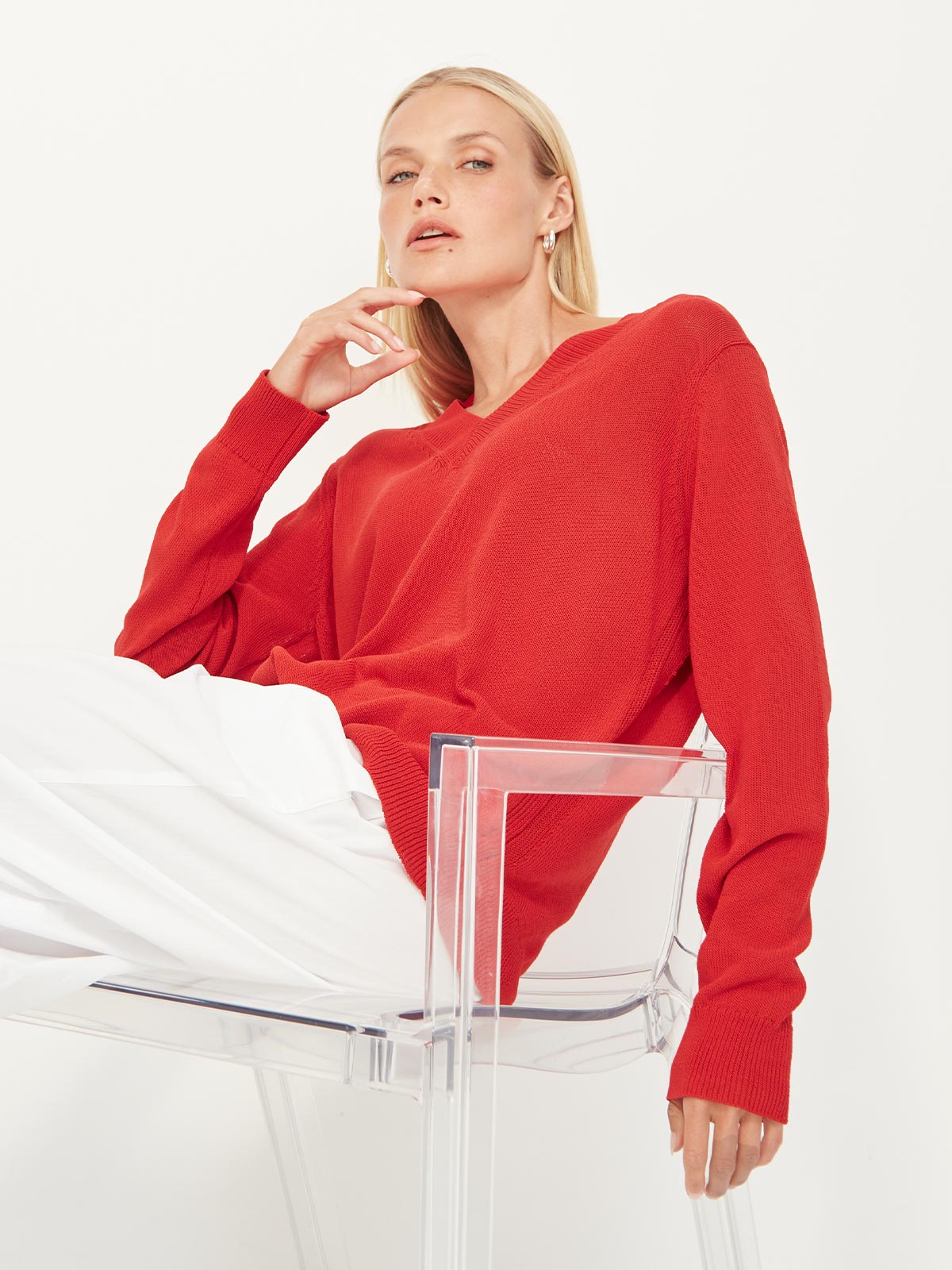 Carnival V Neck Sweater