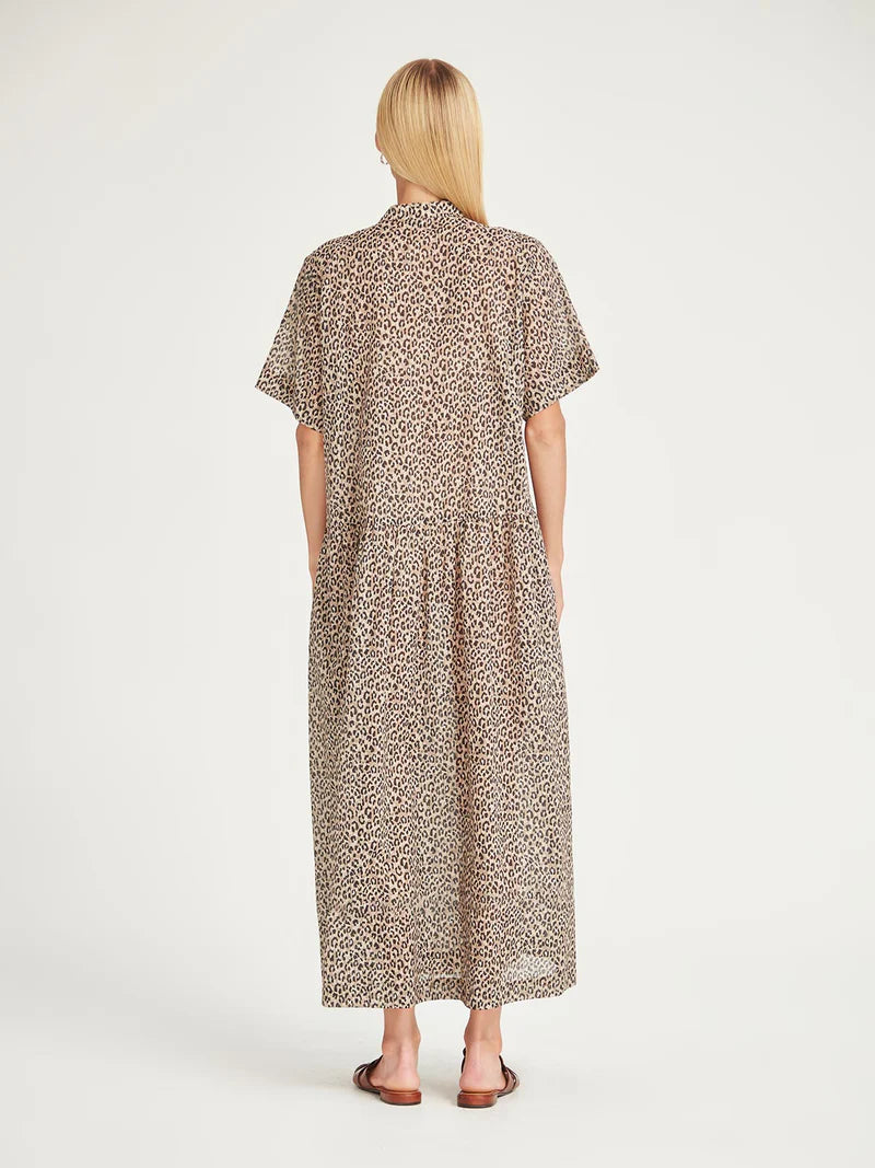 Victor Print Dress Leopard Print