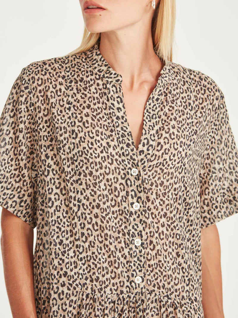 Victor Print Dress Leopard Print