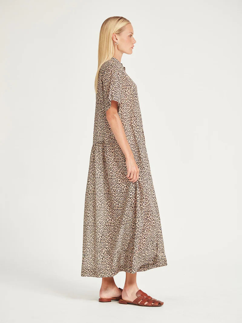 Victor Print Dress Leopard Print
