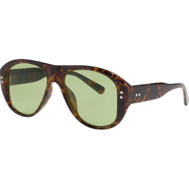 Szade Austin Sunglasses Havana/Lawn Green Lenses