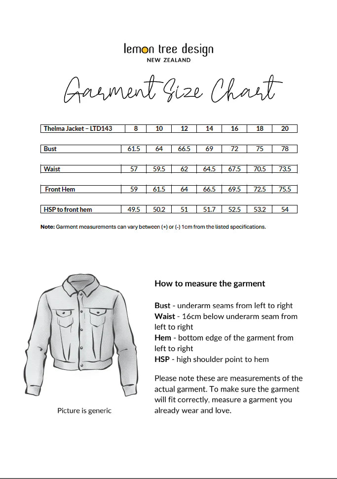 Thelma Jacket Gingham