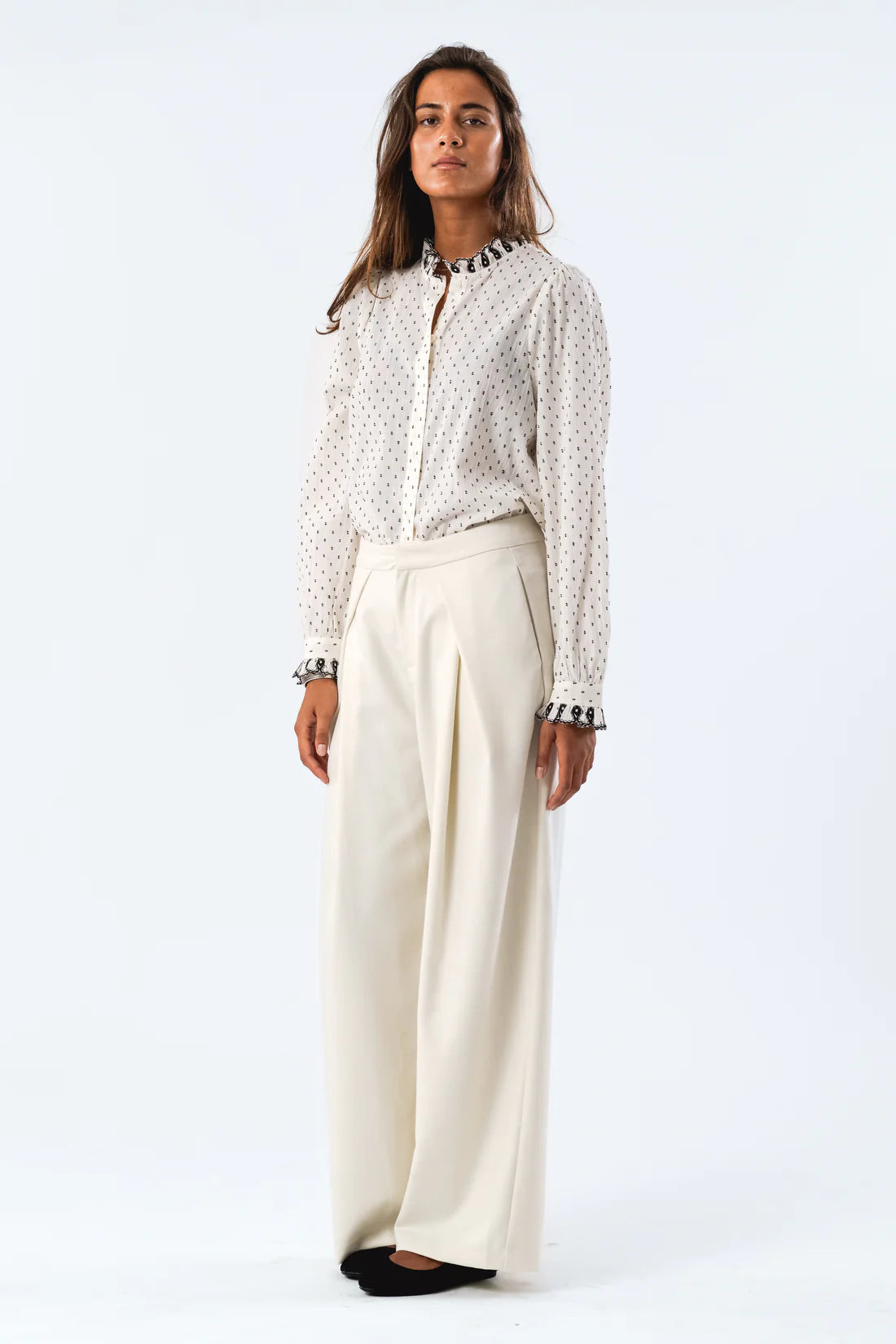 Zola Pants | Creme