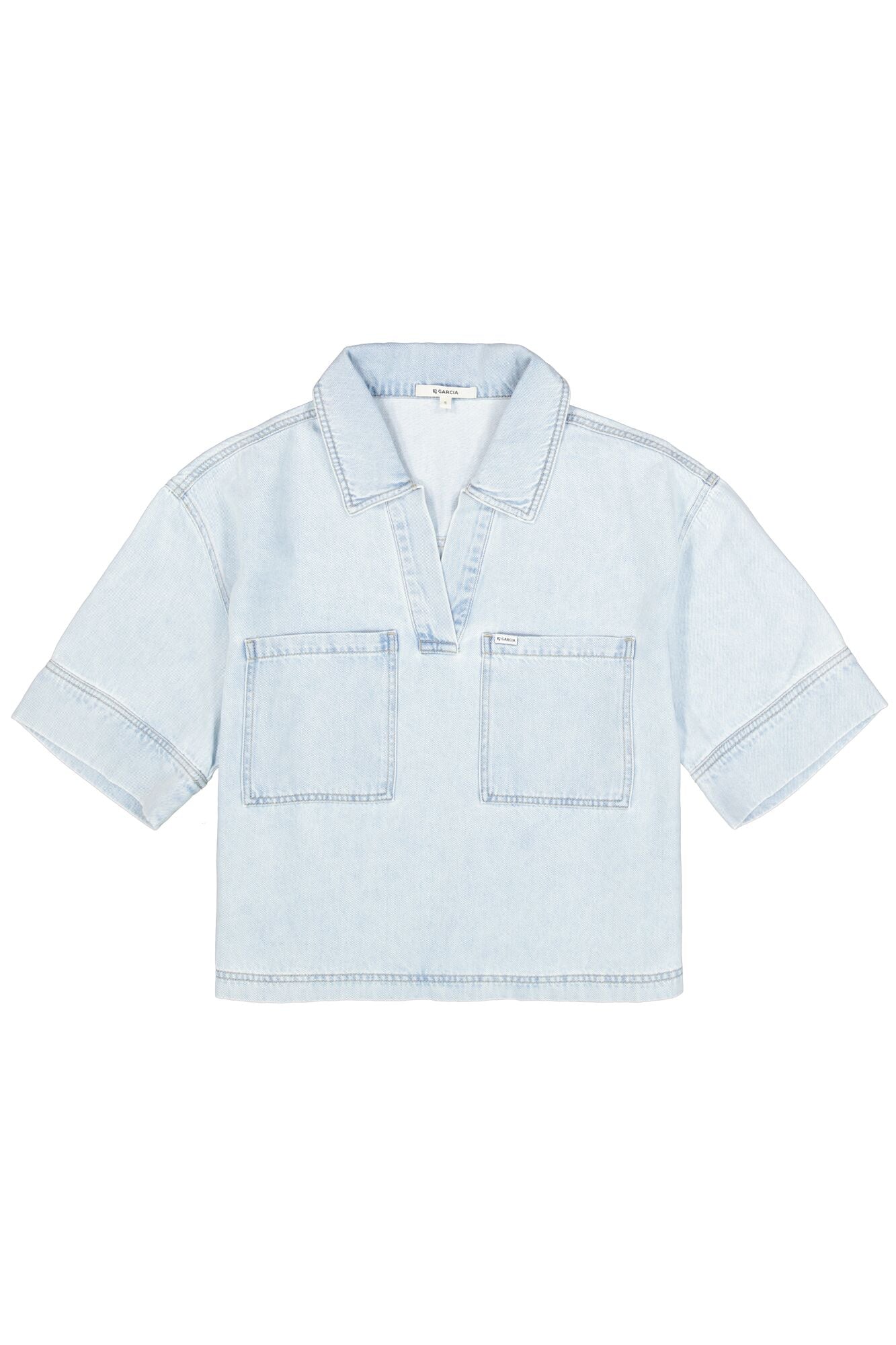 Denim Blouse Light Used