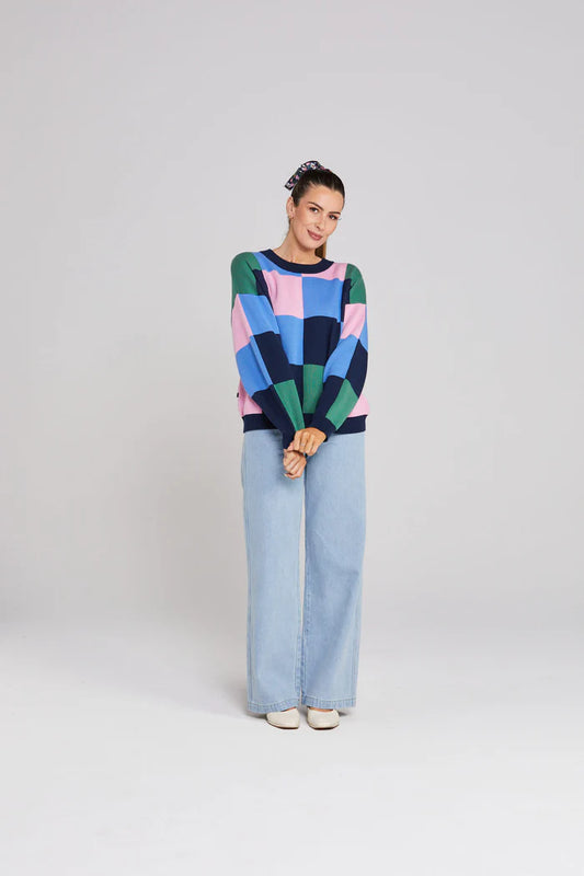 Checker Jumper Harmony Hues