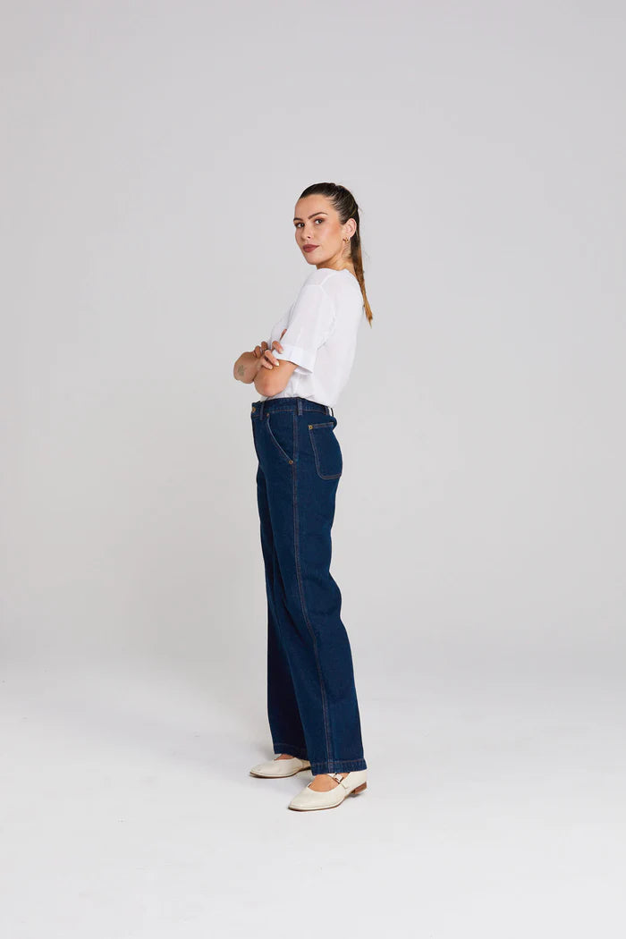 Unwind Jean - Indigo Denim
