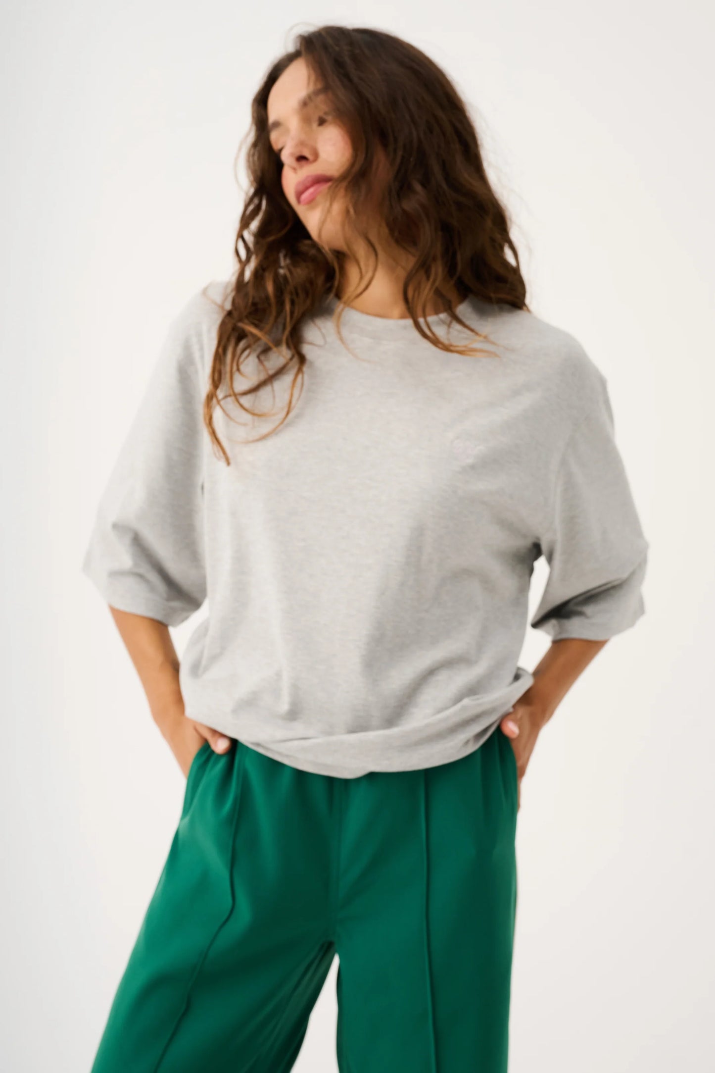 Solana Tee Grey Marle