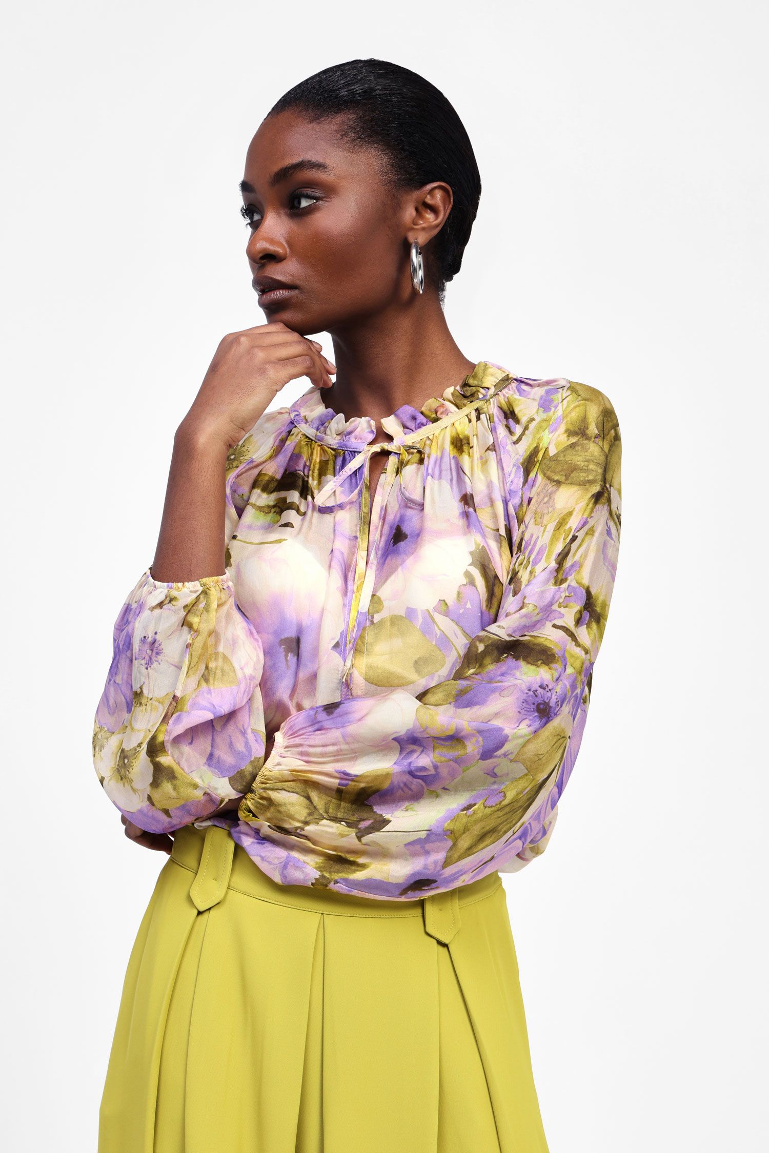 DIXIE Floral Blouse