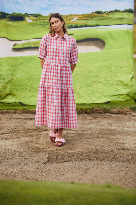 Luna Dress Check Mate