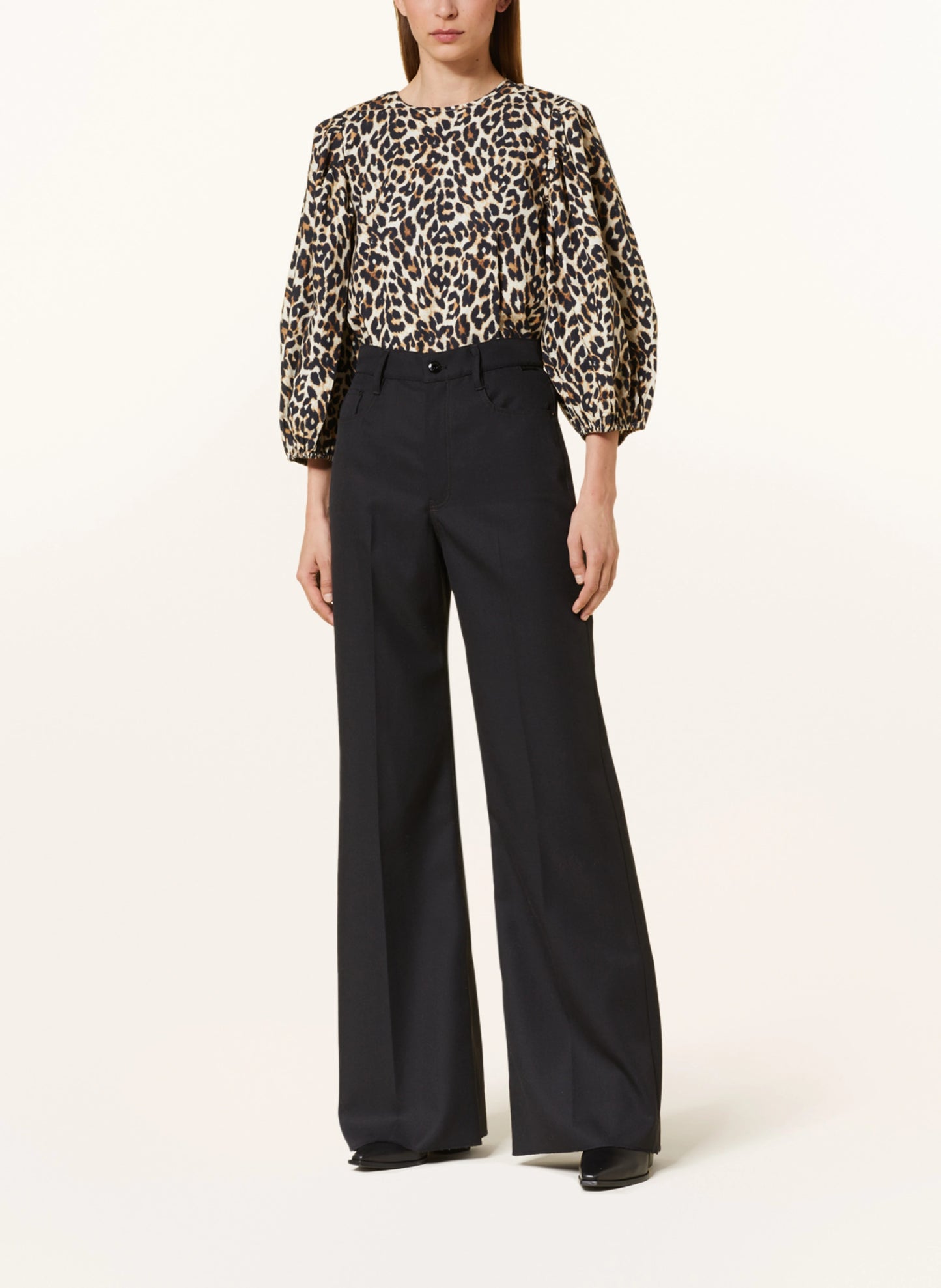 Lollys Laundry  Bergen Blouse - Leopard