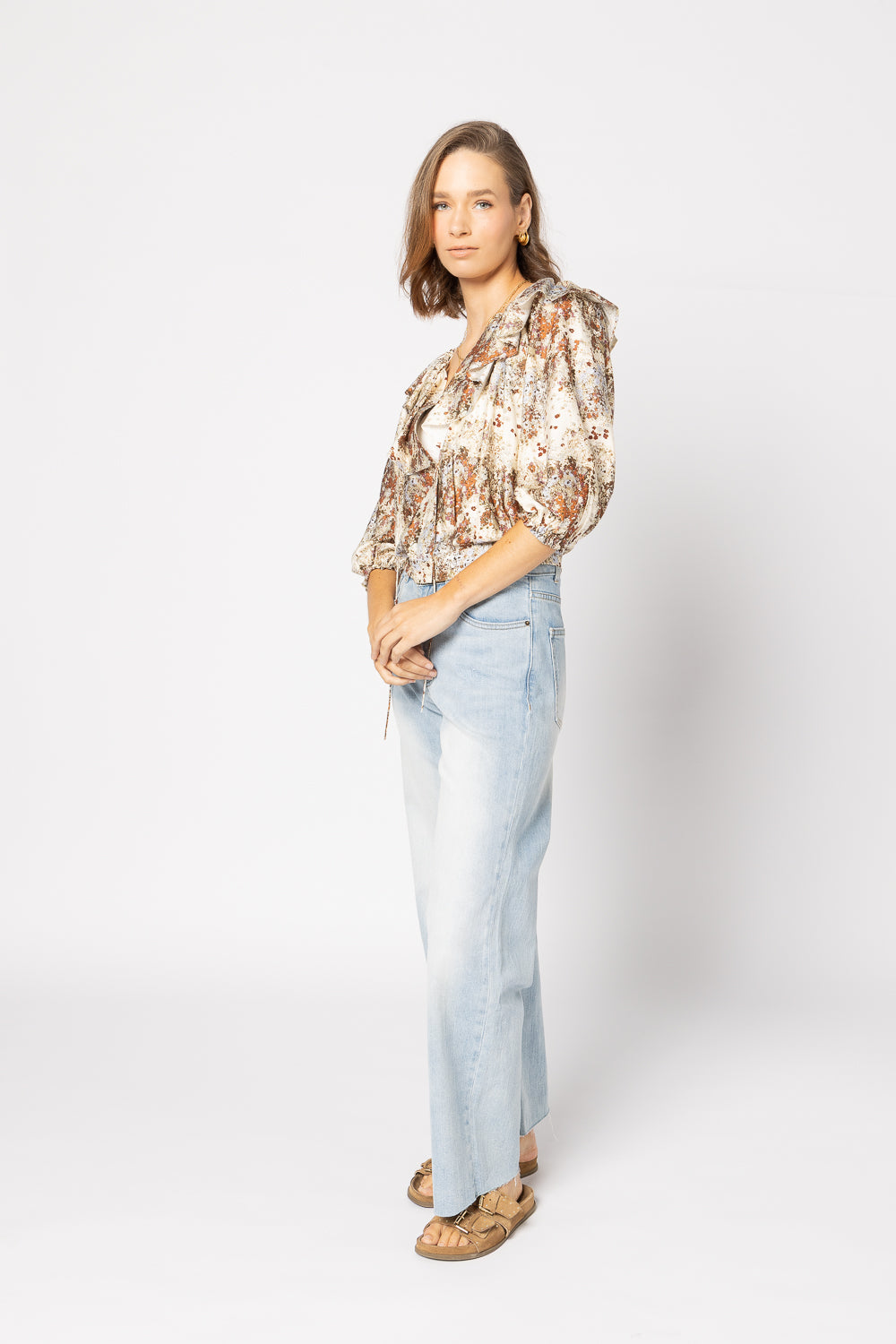 drama the label belle blouse