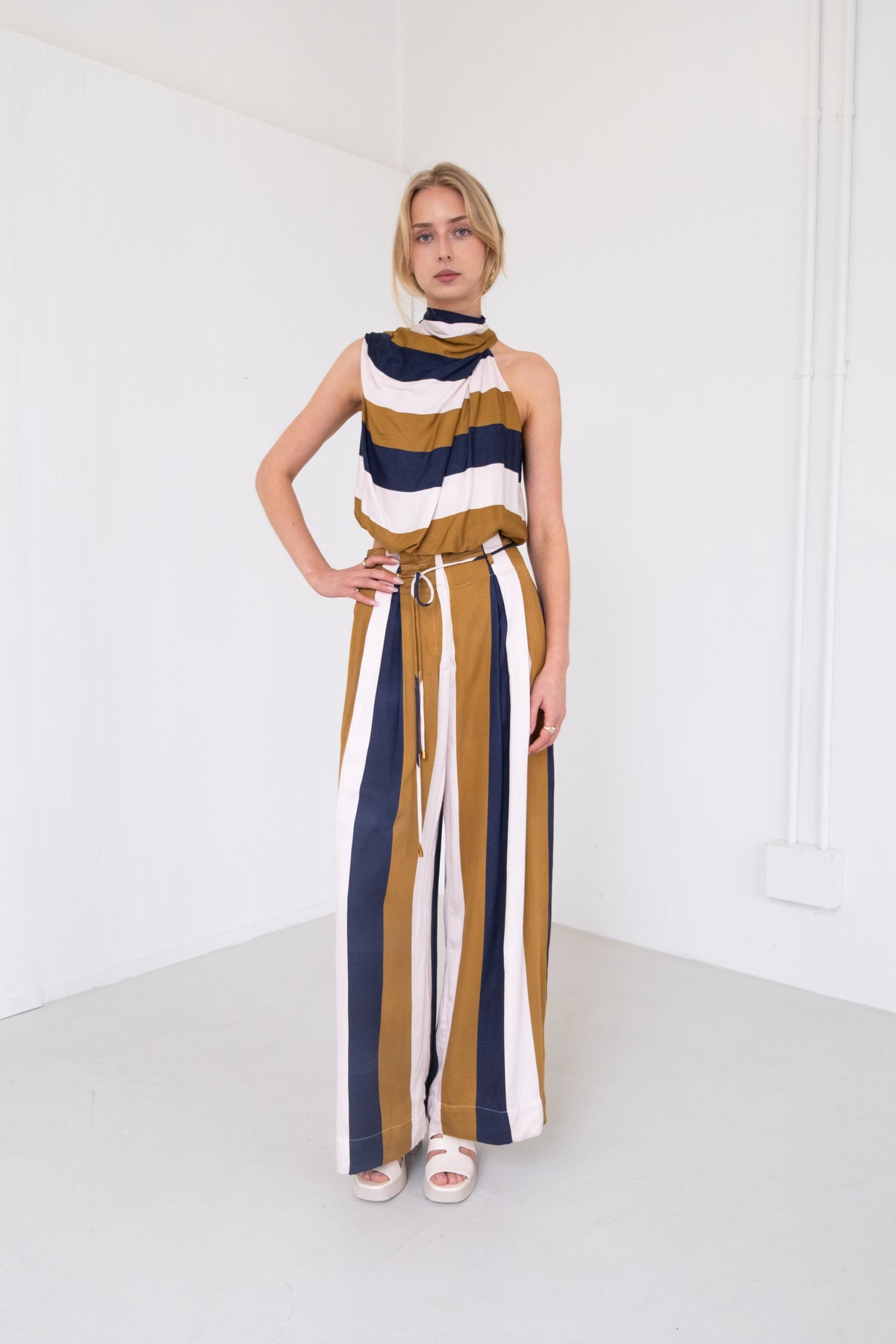 Albers Top River Stripe