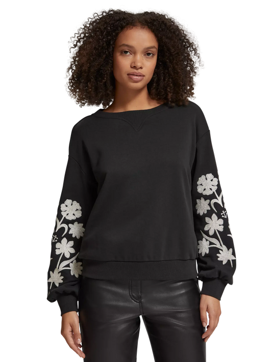 Scotch & Soda Embroidered sweatshirt