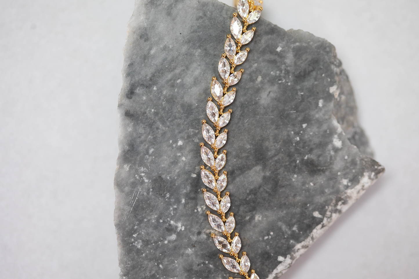 Laurel Cubic Zirconia Bracelet