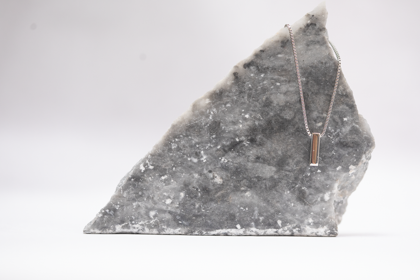 Bar Necklace Steel