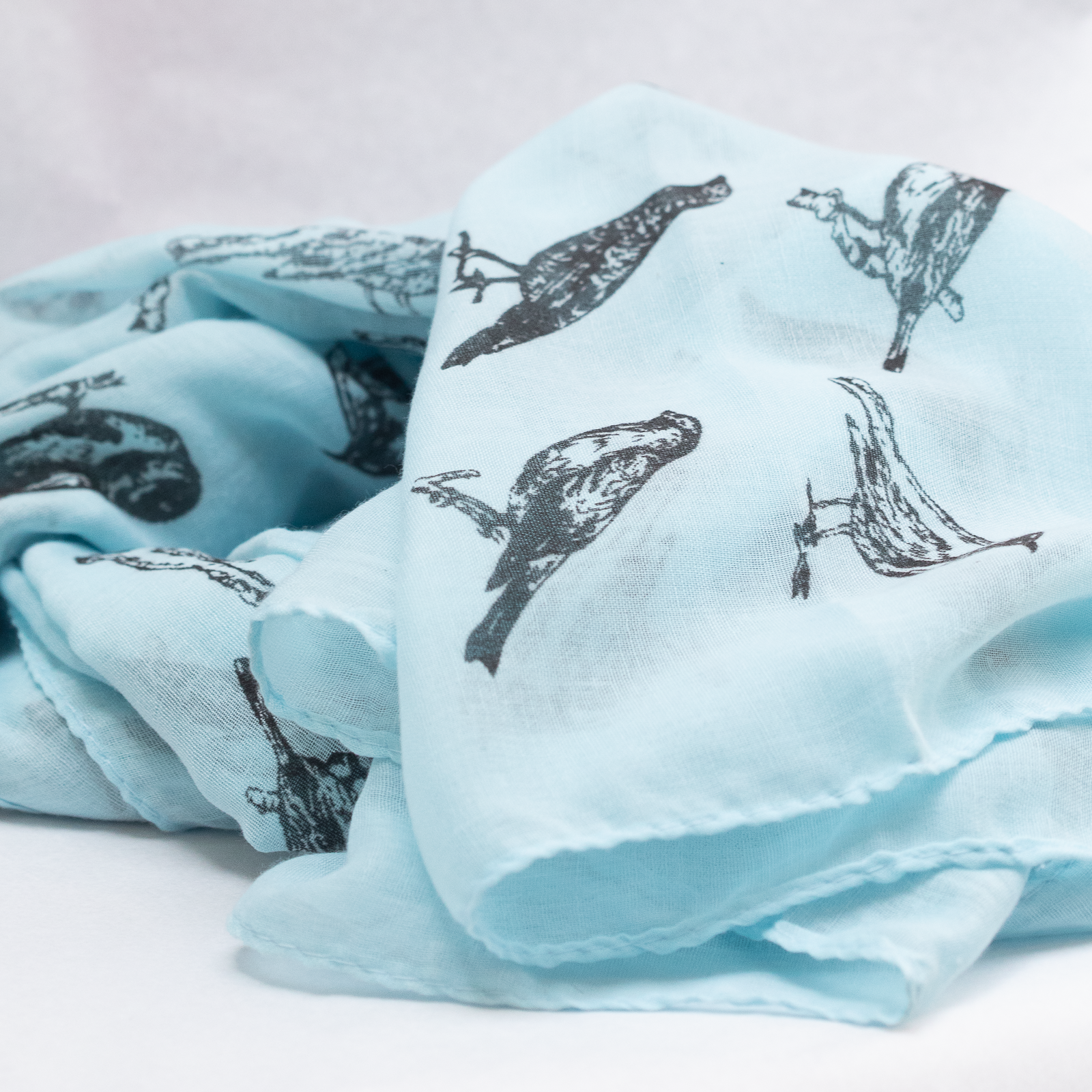 Blue Bird Scarf