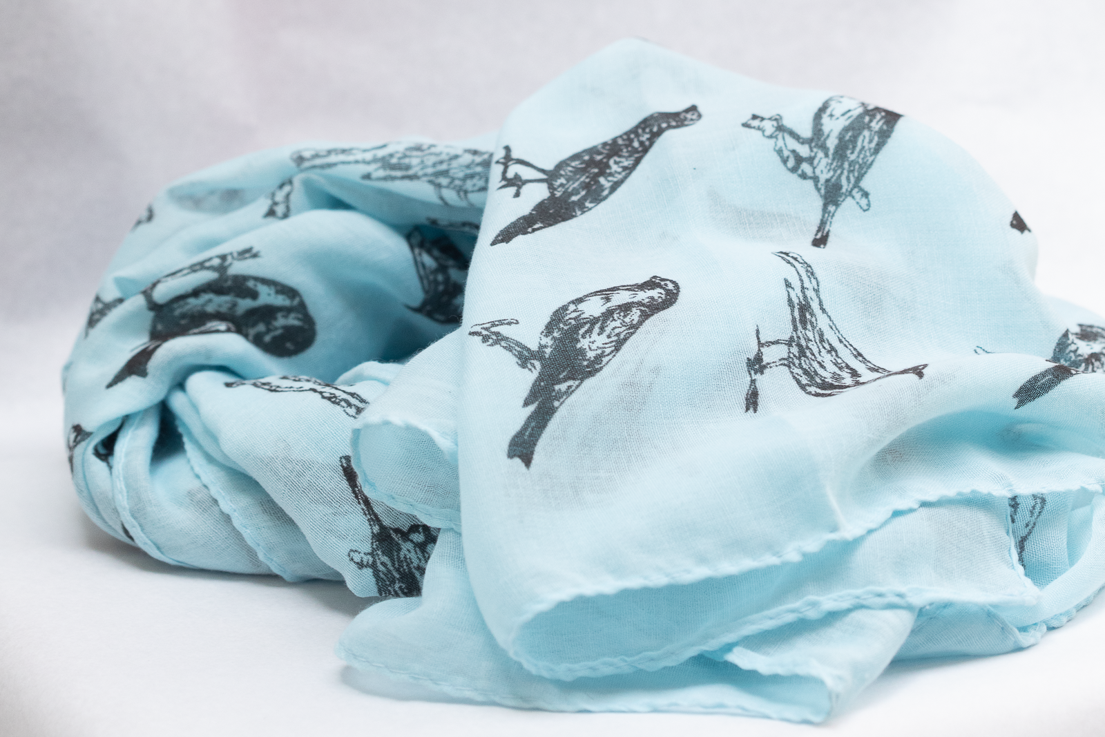 Blue Bird Scarf
