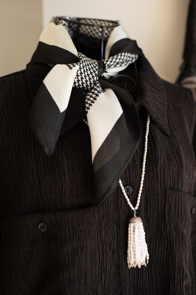Drift Pearl Tassel Necklace