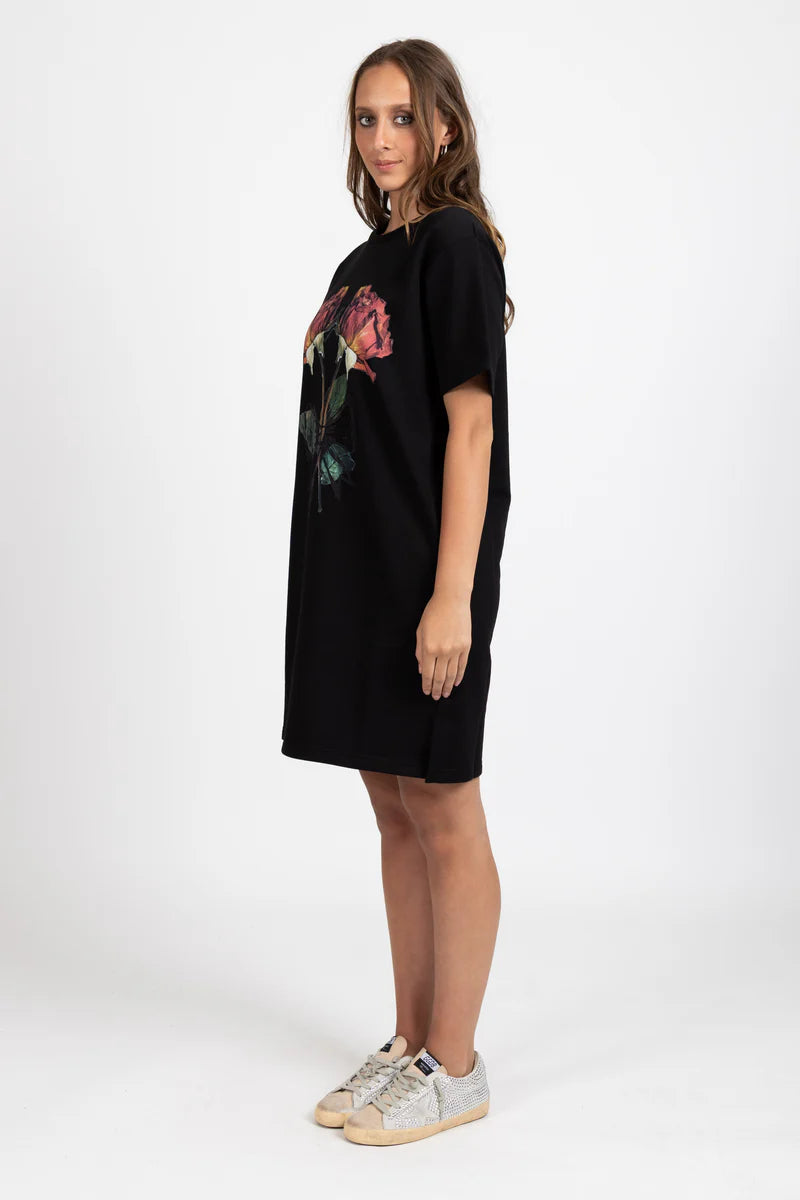 Rush Dress Dried Roses