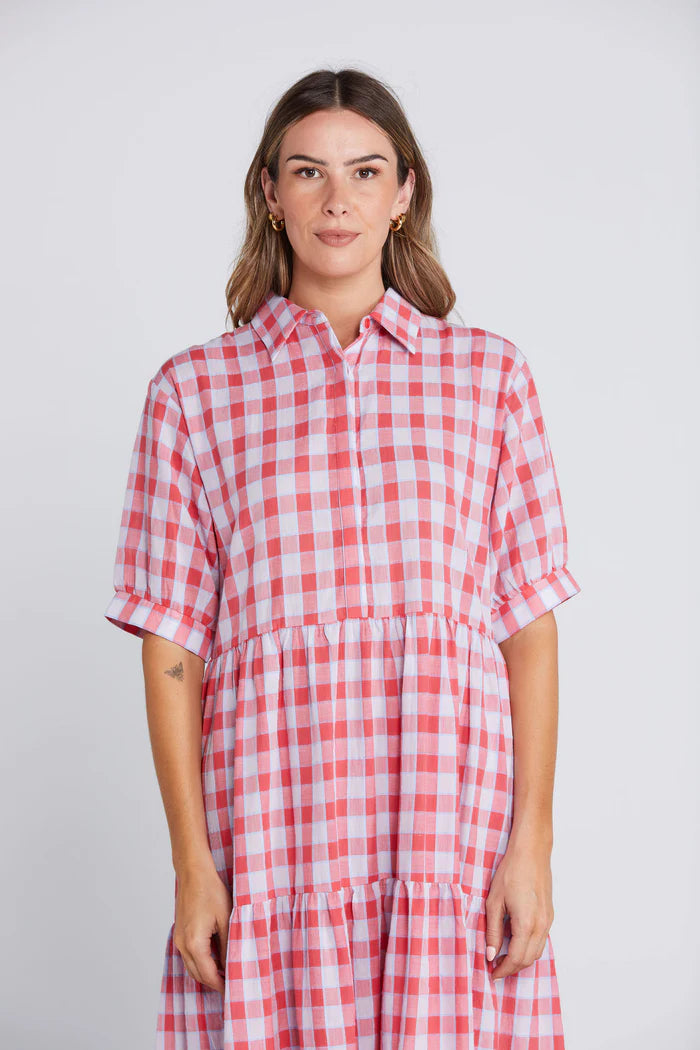 Luna Dress Check Mate