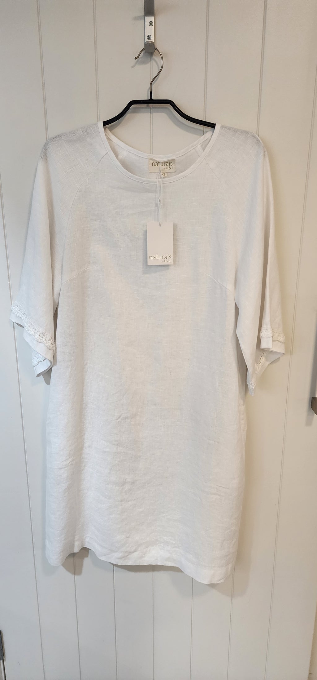 Natural by O & J GA517 white dress