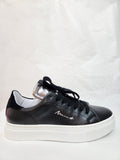 Meline Italian Sneakers | Black